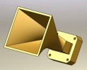 Tilted Horn Antenna Simulation