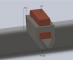 Figure 2.  Section view of the model