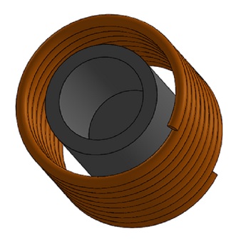 3D CAD of simulated model