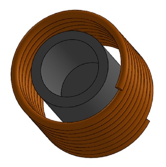 3D CAD des simulierten Modells