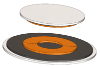 3D Model of WPT Design used in Pacemaker Application3