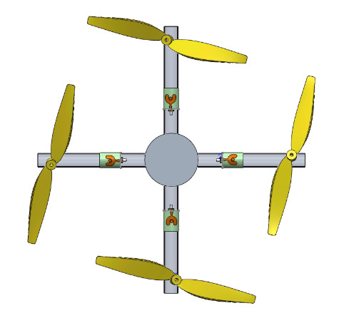 Antennas on Drone