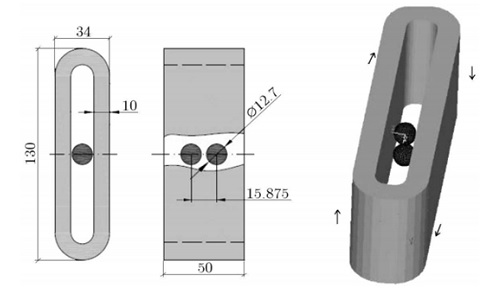 Dimensions of the solenoid and spheres