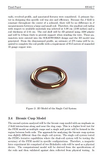 Finite Element Method Validity on Biconic Cusp Magnetic Connement