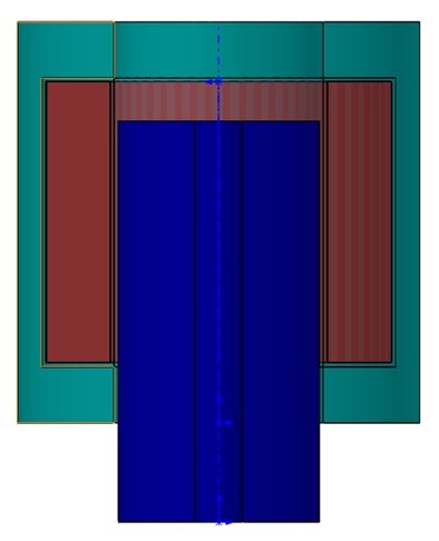 Schnittansicht des 3D-Modells