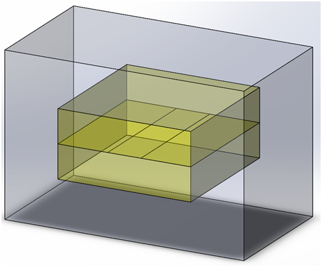 Solid model of the stripline