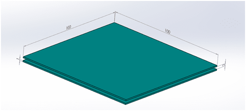 Soliworks model of capacitor