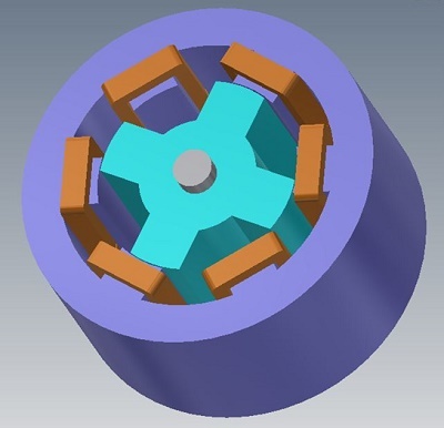 Switched reluctance motor