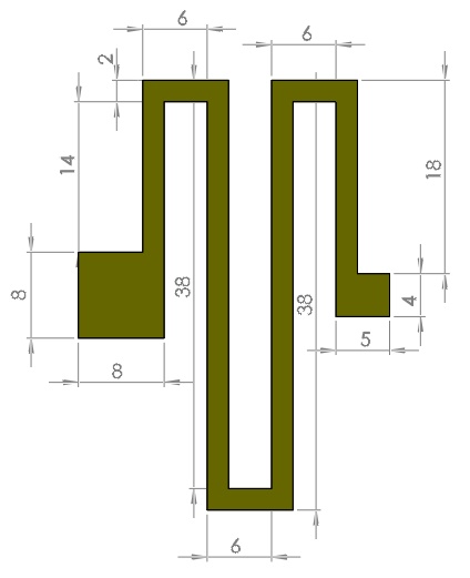 Die Geometrie der Serpentinenfeder