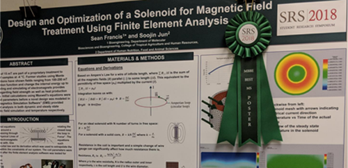  Award at Student Research Symposium [7]