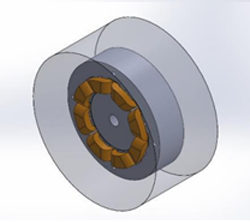 CAD Model of the Active Magnetic Bearing [8] 