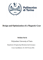 design and optimization of a magnetic gear