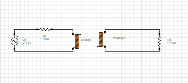Simulated circuit of the studied WPT system
