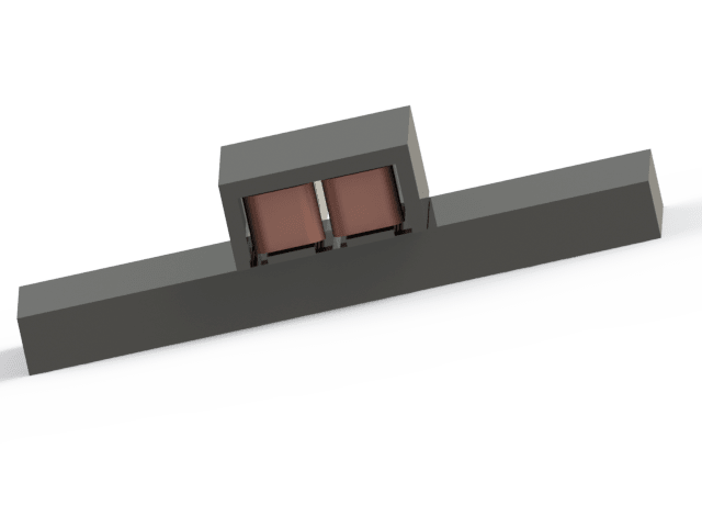 3D Model of the Magnetic Lifting Machine