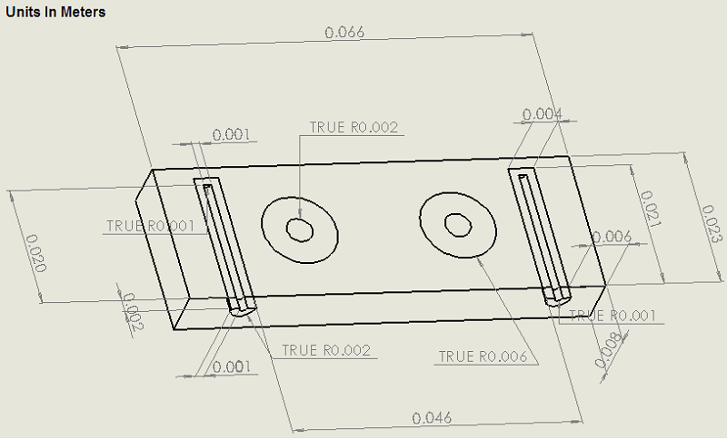 the discretised model of a dielectric circuit filter with coaxial input and output couplers