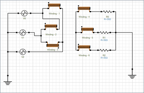 three-phase-transformer-solution-using-emworks-simulators