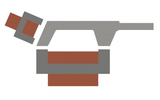 2D Simulation of a Magnetic Levitation System Used in Semi-High-Speed Maglev Train