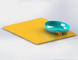 3D simulation of induction cooker