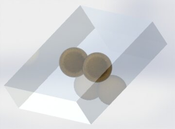 Analysis Of Magnetic Field Effect On Ferromagnetic Spheres Embedded In Elastomer Pattern
