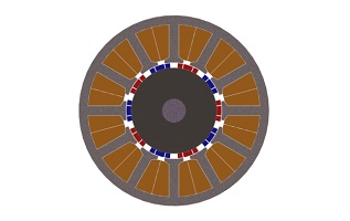 Cogging Torque reduction in Surface-Mounted Permanent Magnet