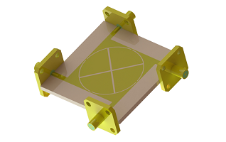 Design and Simulation of a Compact Planar Micro-strip Crossover for Beam forming Networks using HFWorks for SOLIDWORKS