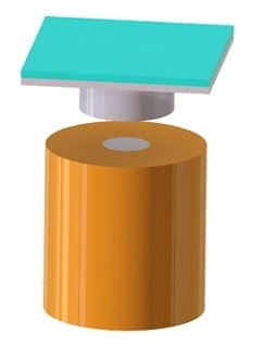 EMS Structural simulation of Magnetic micro-actuator design for tactile display