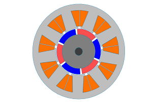 Electromagnetic Simulation of Brushless DC motor inside SOLIDWORKS