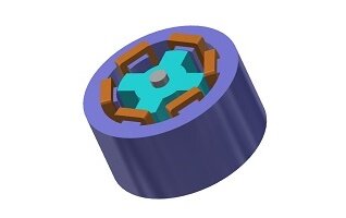 Electromagnetic Torque Calculation of a Switched Reluctance Motor Using EMS inside Autodesk Inventor