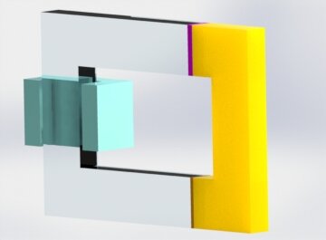 Force in a magnetic circuit
