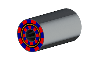Loss Analysis of a Double-Sided Permanent Magnet (DSPM) radial-flux eddy current coupler