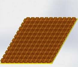 Magneto-structural analysis of planar magnetic actuator