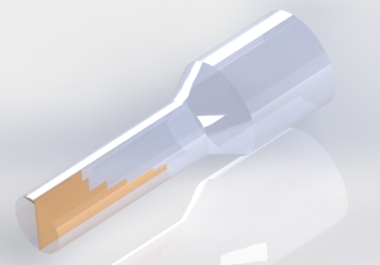 Simulation of a Circularly Polarized Feedhorn