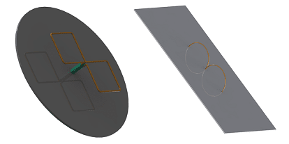 Study of 2.4GHz antennas for wireless WI-FI application
