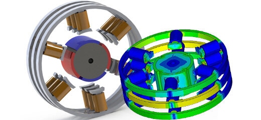 How to Simulate a Multi-Degrees of Freedom Electric Motor