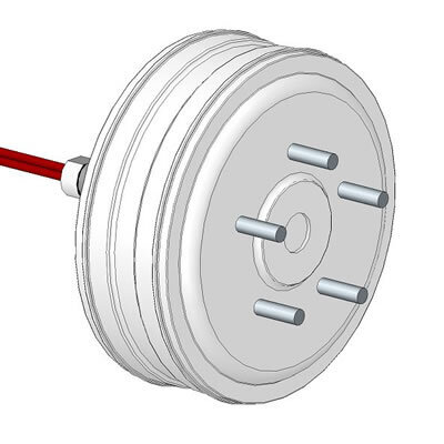 Geometry of the coaxial antenna