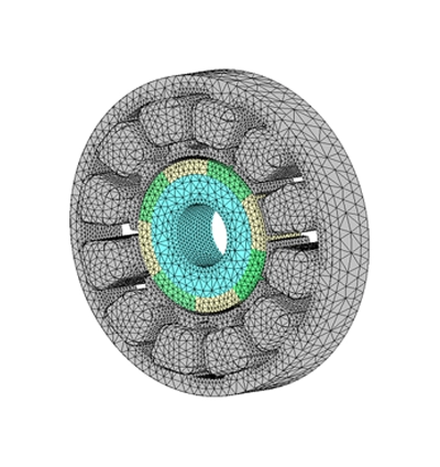 Brushless DC (BLDC) Motor Simulation with EMWorks